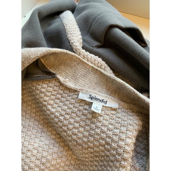 Splendid open front cardigan / jacket 52’ back seam 33’ long - Picture 8 of 13